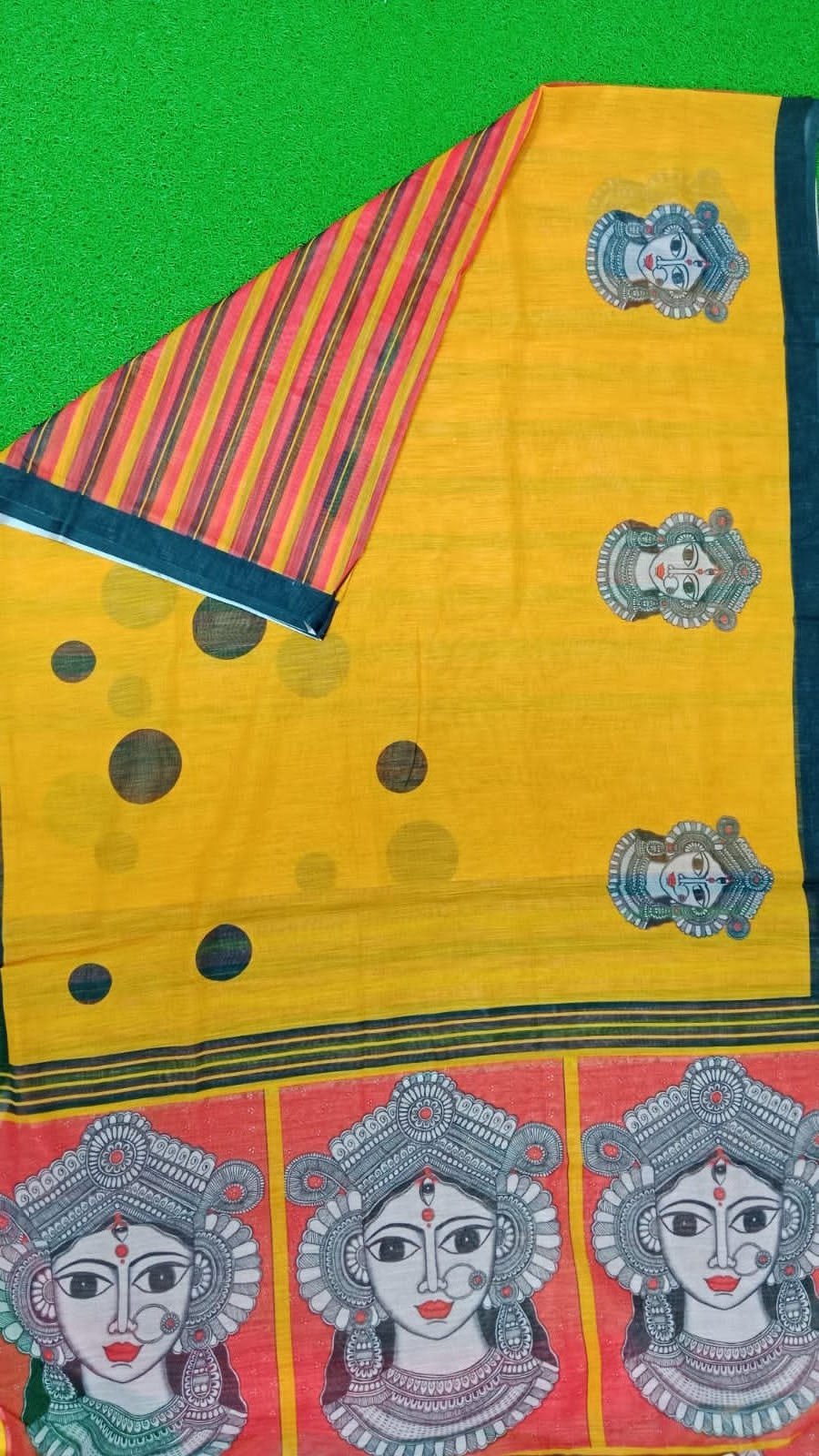 linen saree