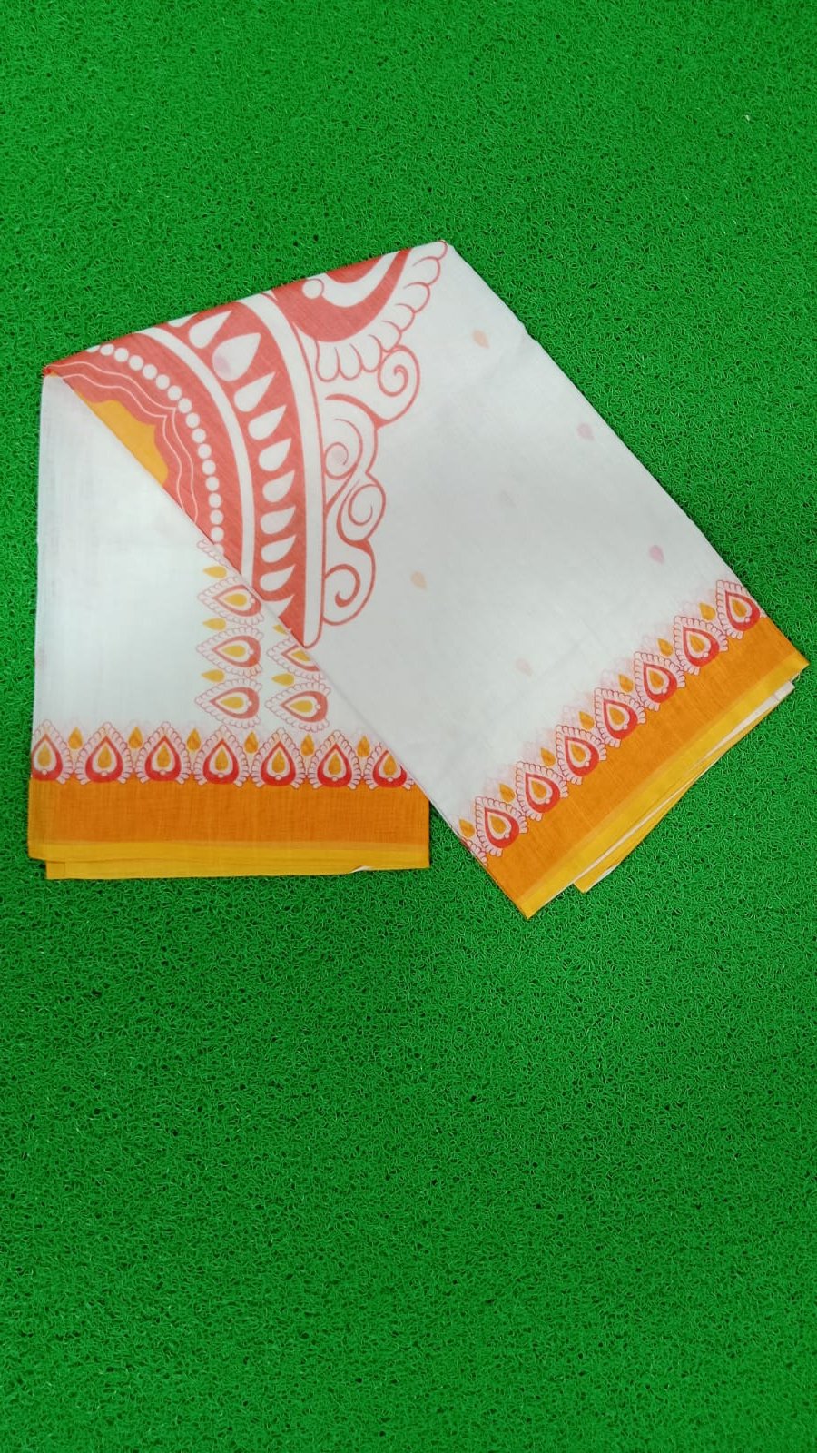 linen saree