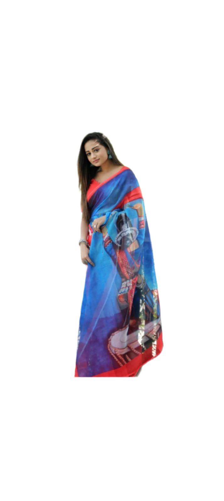 linen saree