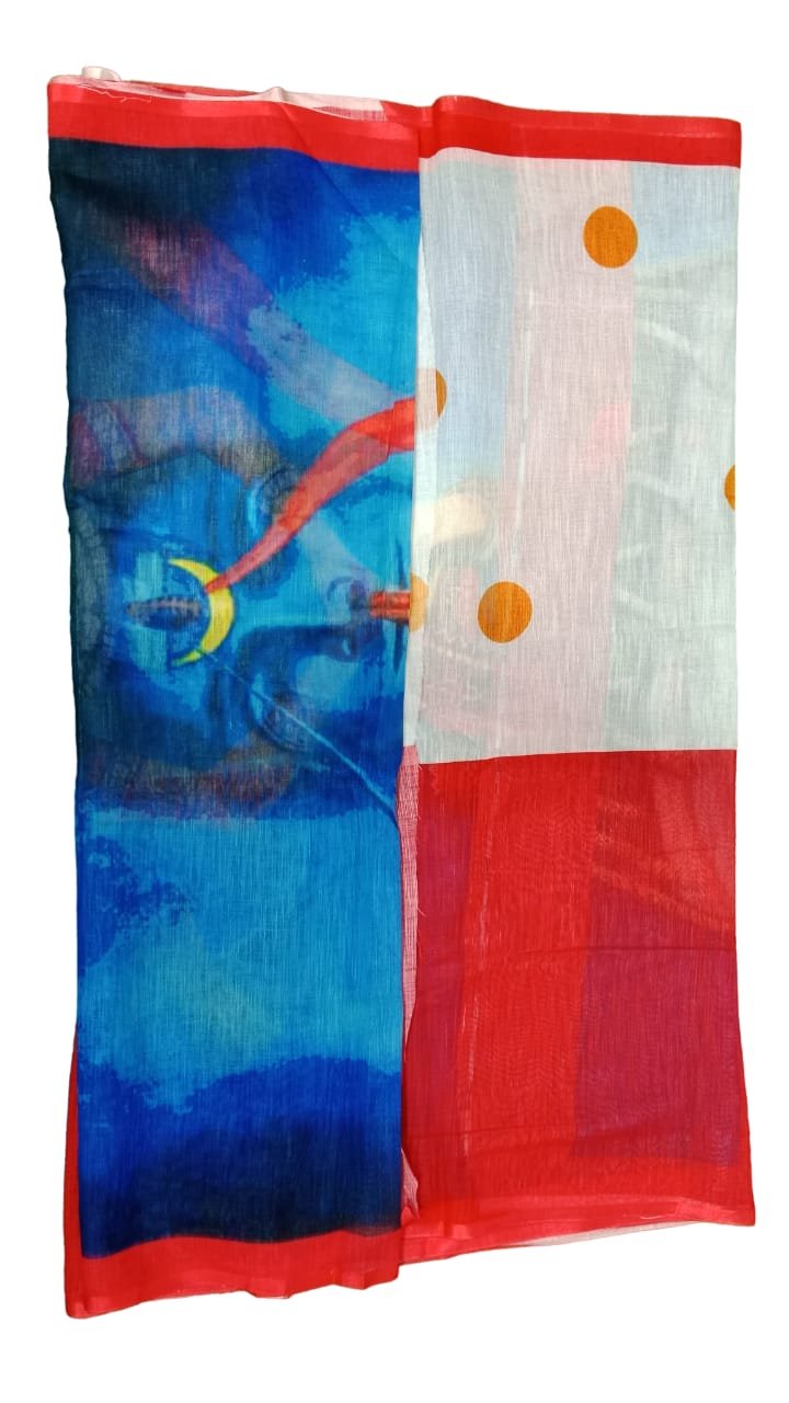 linen saree