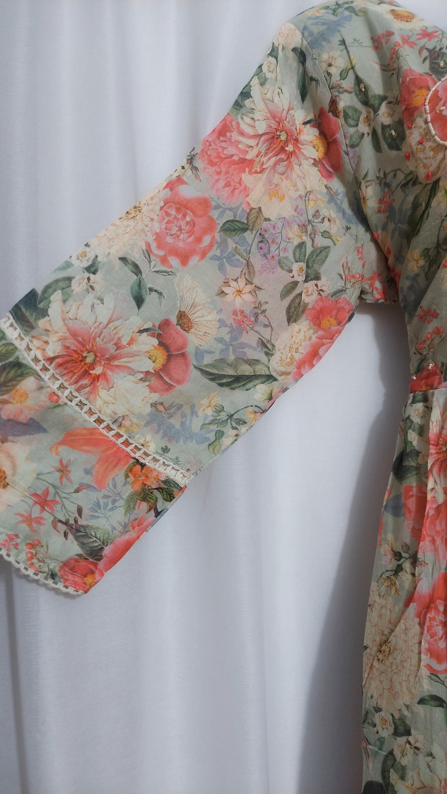 cotton anarkali kurti