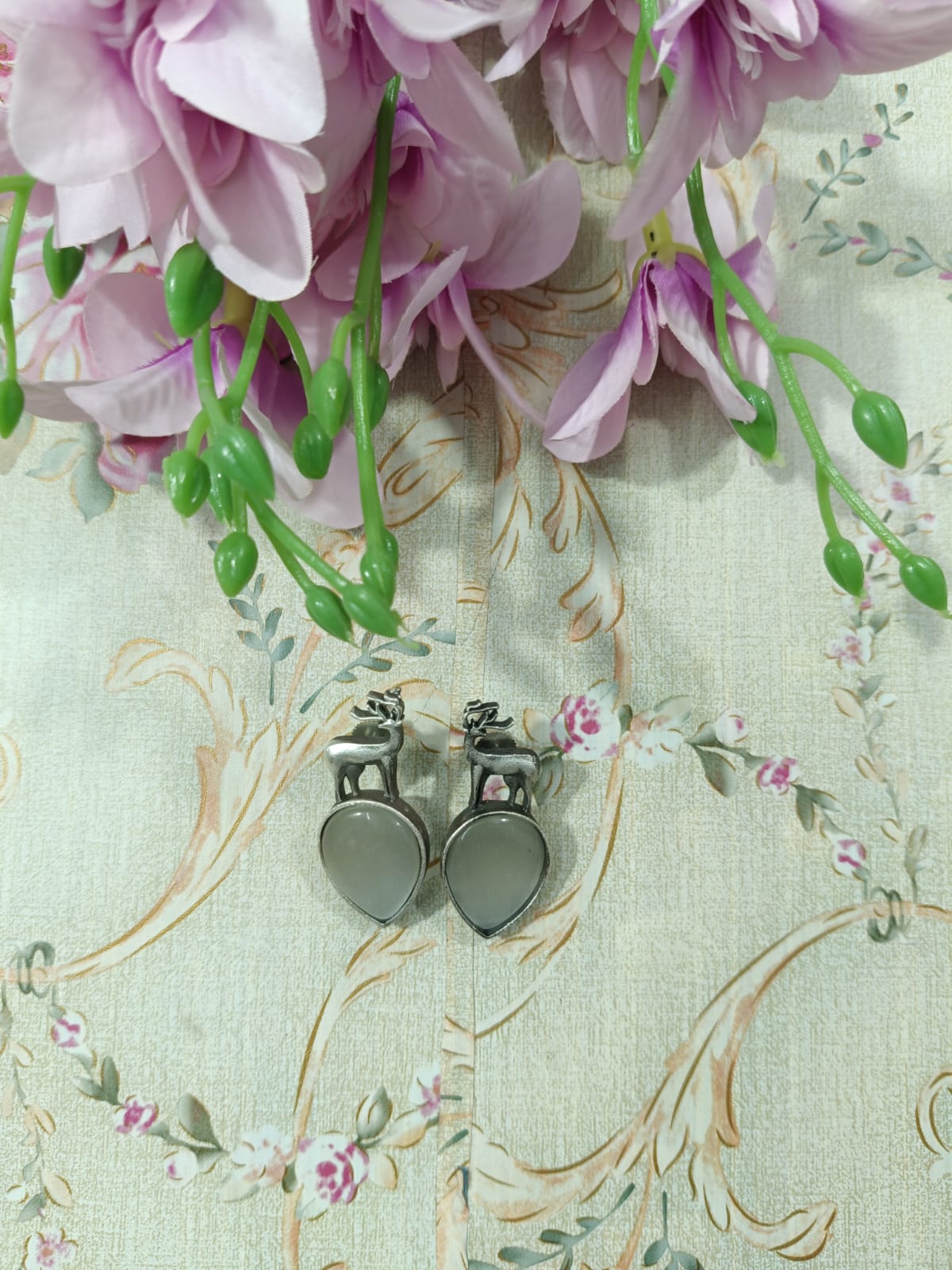 Buy Deer Drop Stud Earrings – Graceful and Unique Design Online