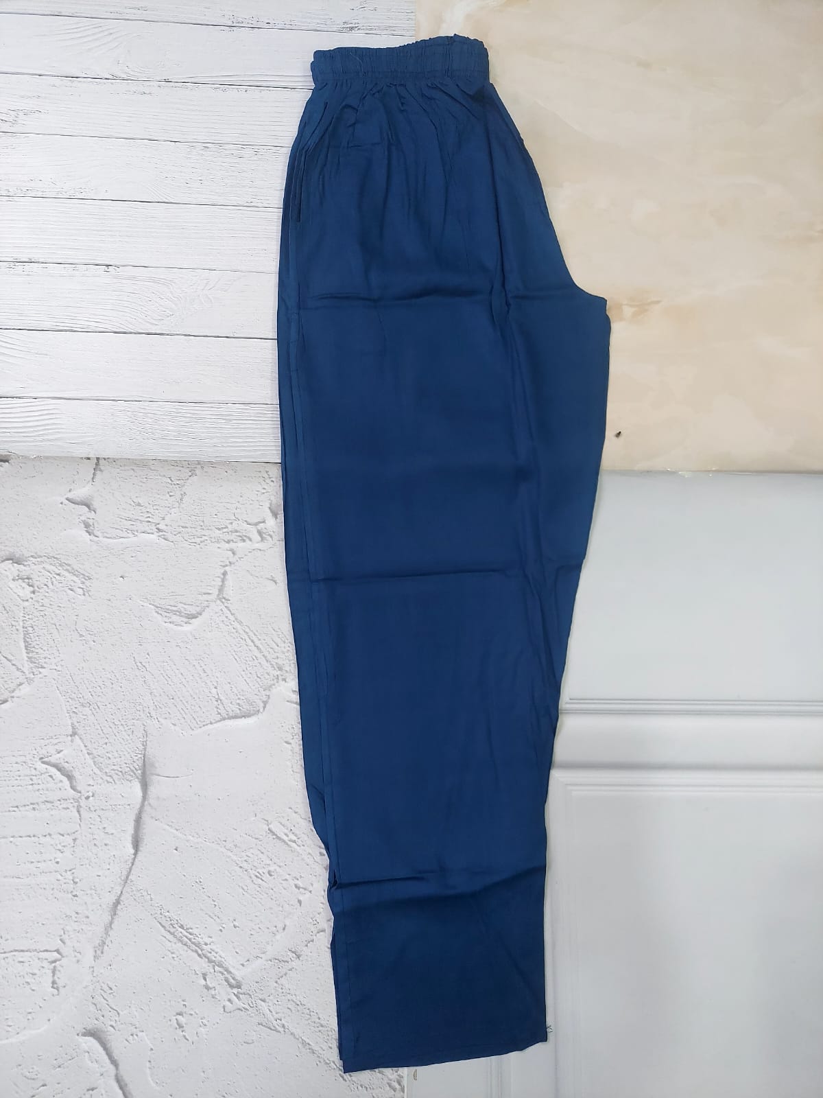 Comfortable Women's Cotton Straight Pants with Pockets