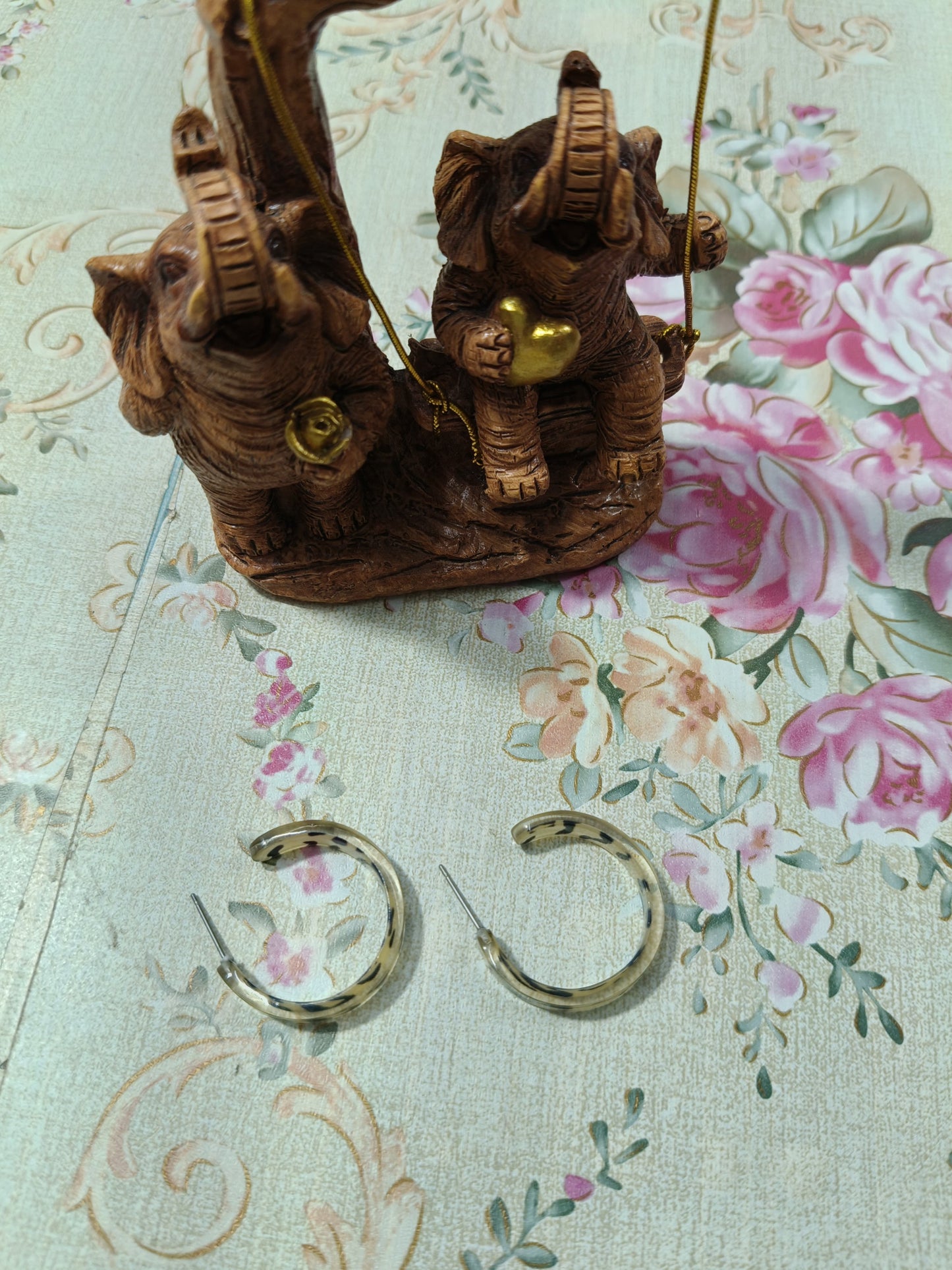 hoop earrings