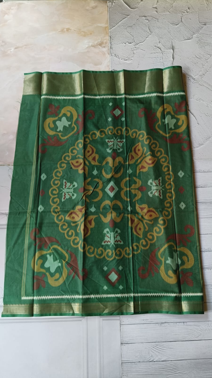 Lightweight Ikkat Dola Soft Silk Saree – Elegant Daily & Festive Wear
