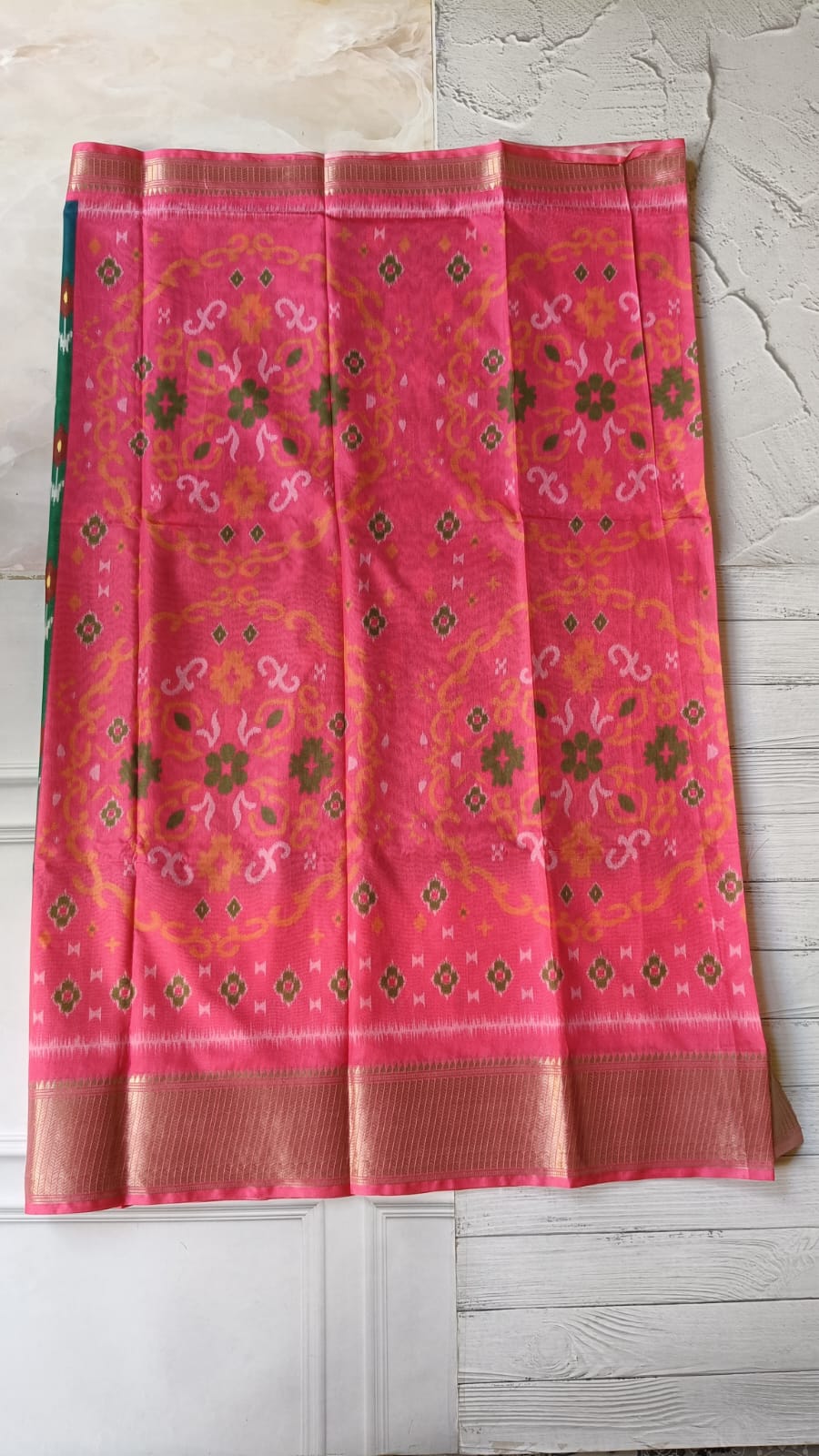 Lightweight Ikkat Dola Soft Silk Saree – Elegant Daily & Festive Wear