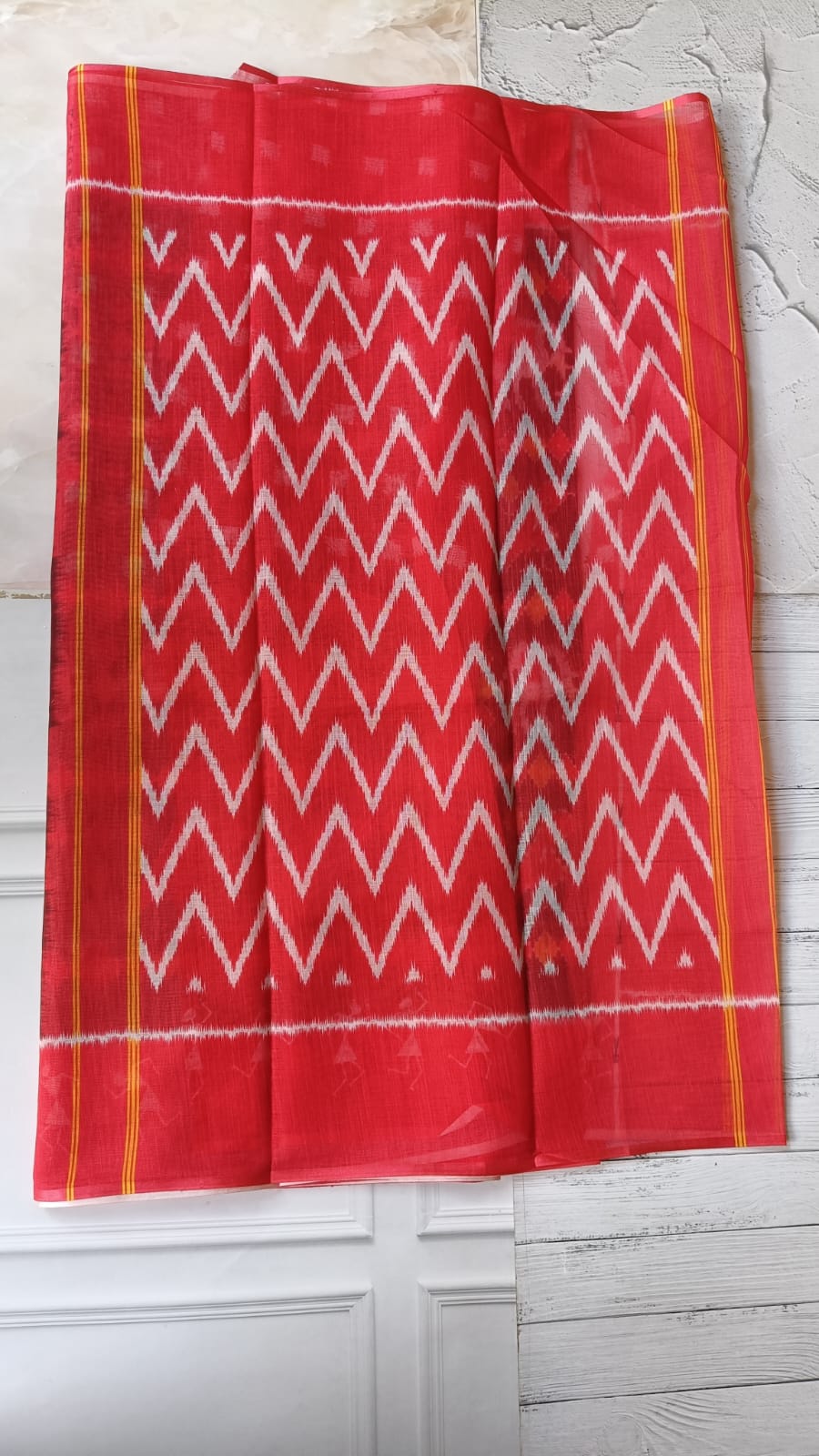 Ikkat Linen Sarees
