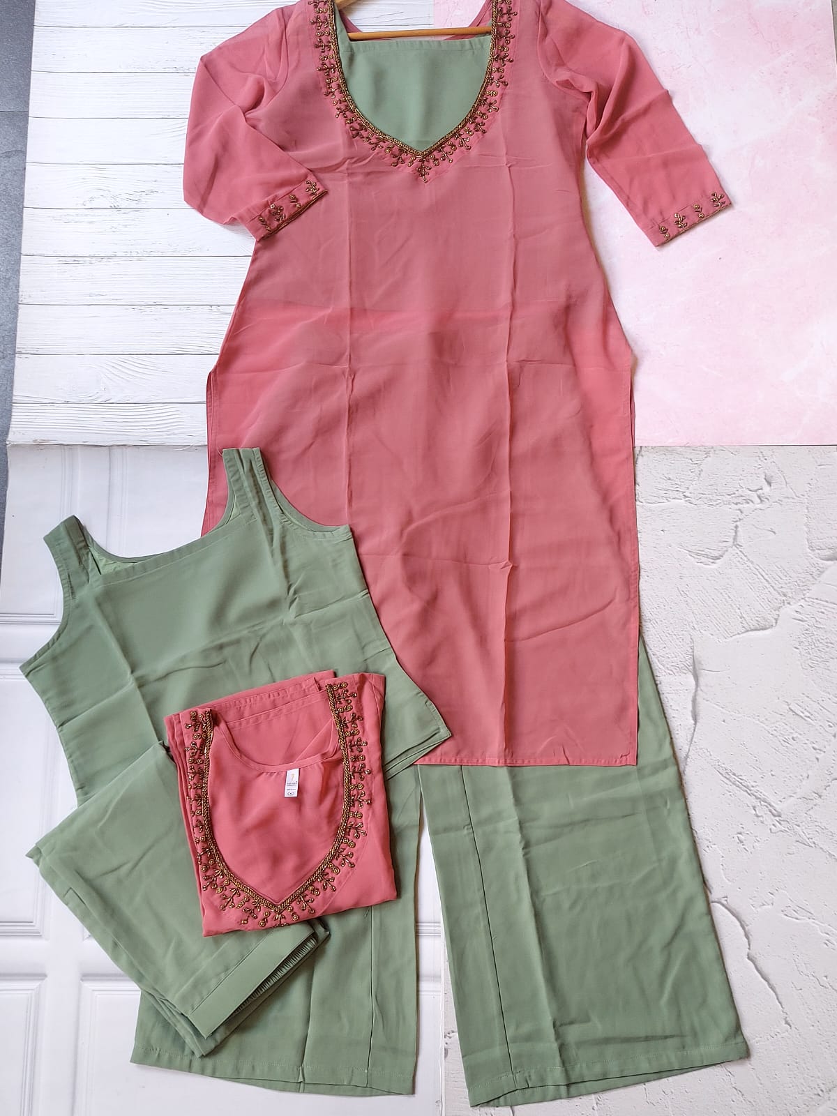 georgette coord set