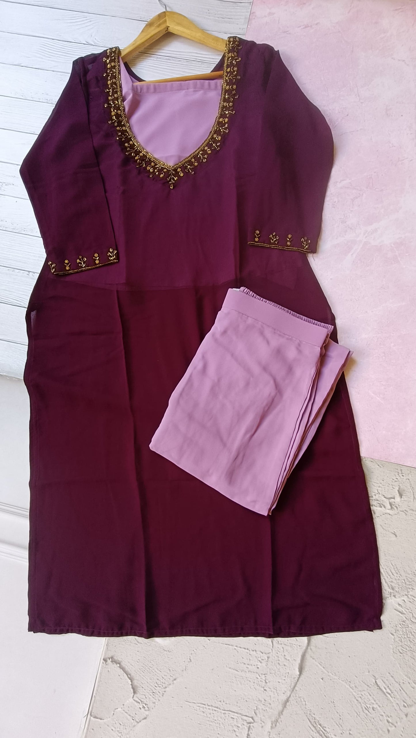 georgette coord set