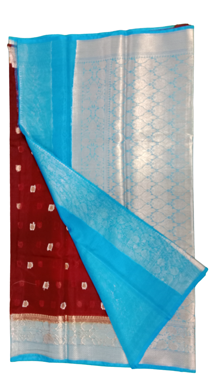 banarasi organza saree