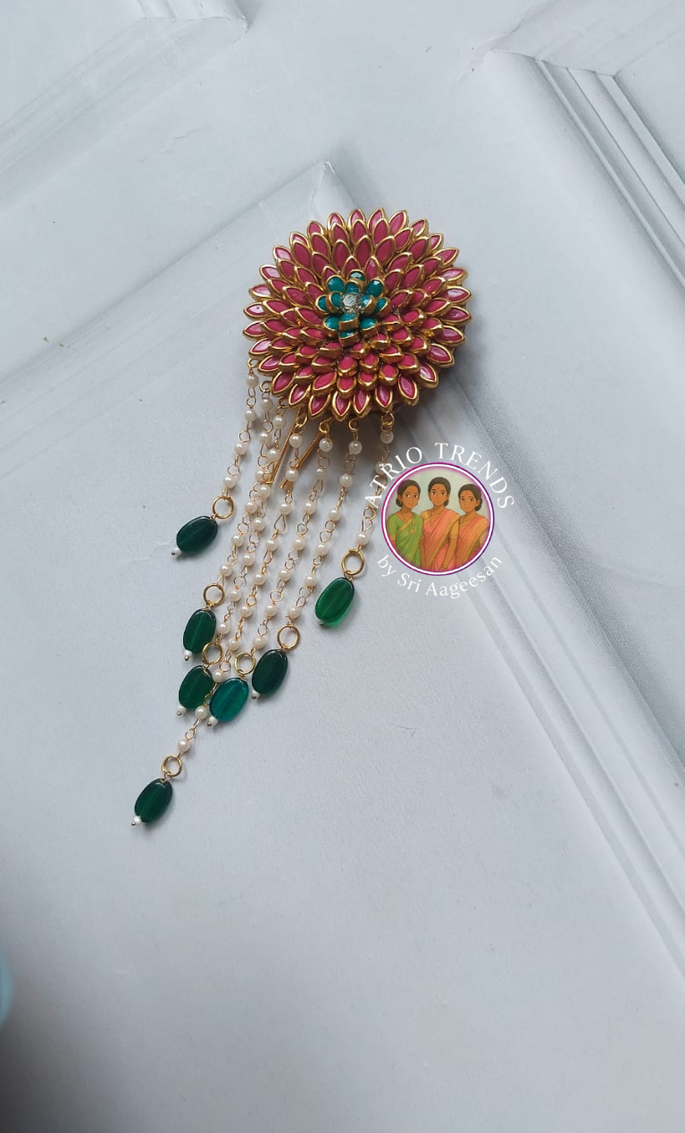 handcrafted bridal hair accessory