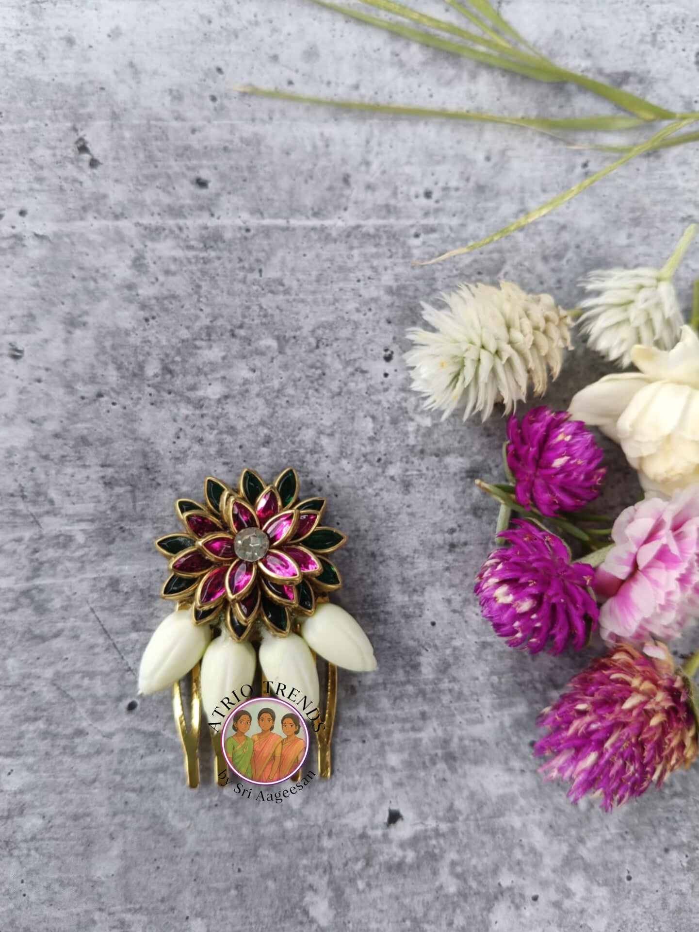 Jasmine Flora Grace Comb