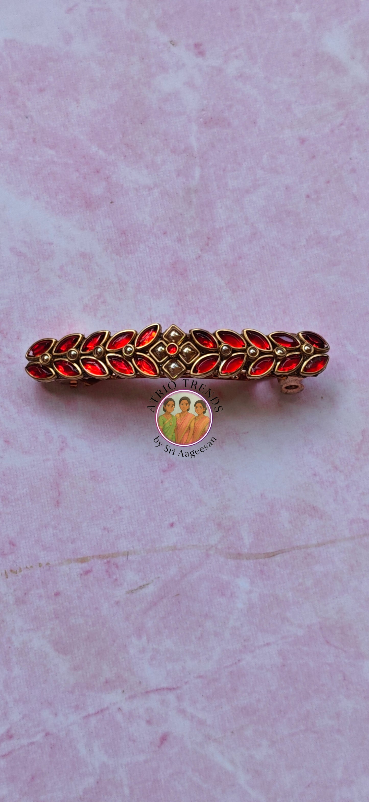 Red Hair Clip