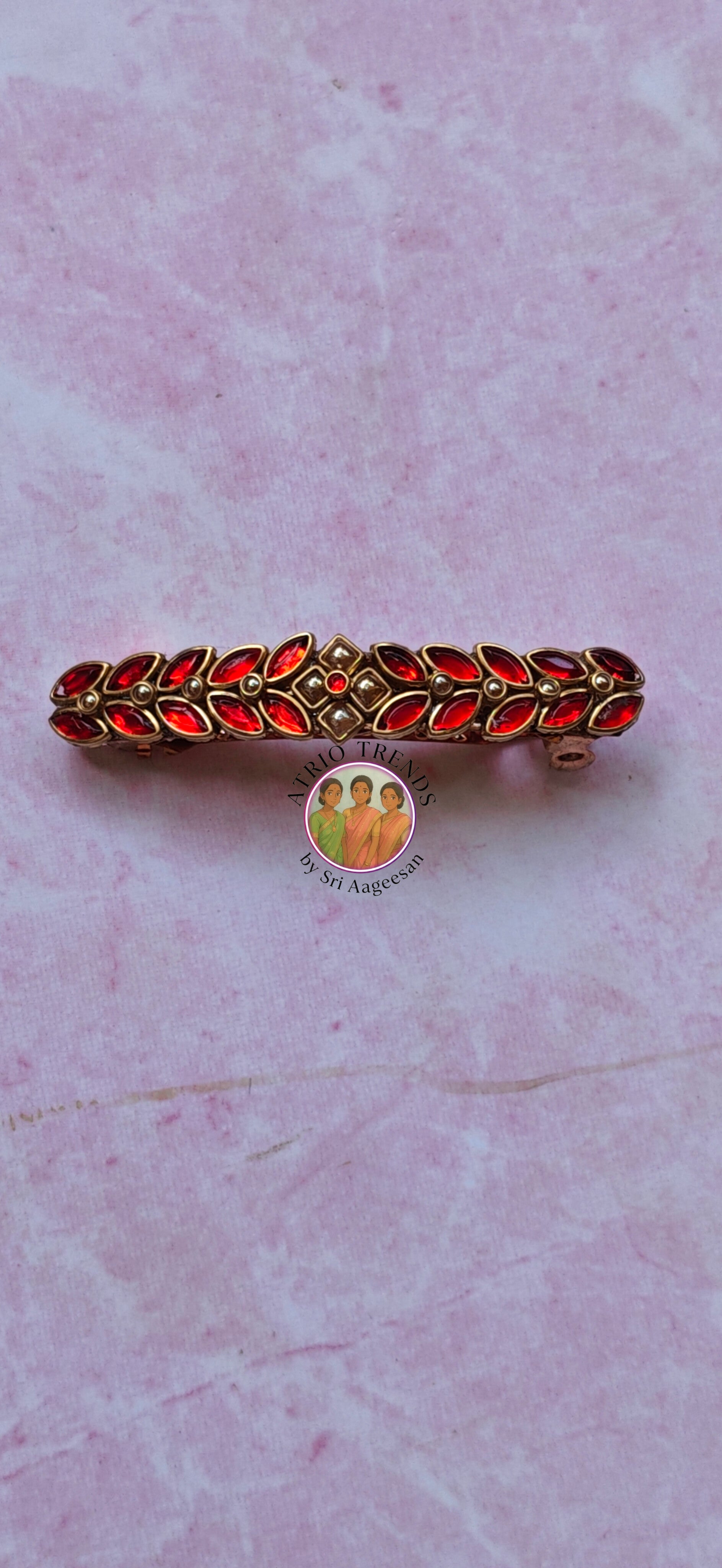 Red Hair Clip