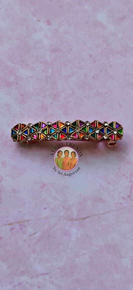 Trendy colorful hair clip for girls