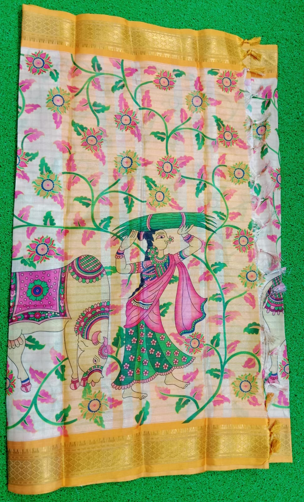 kalamkari saree