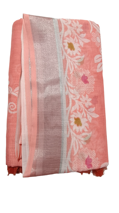 linen saree