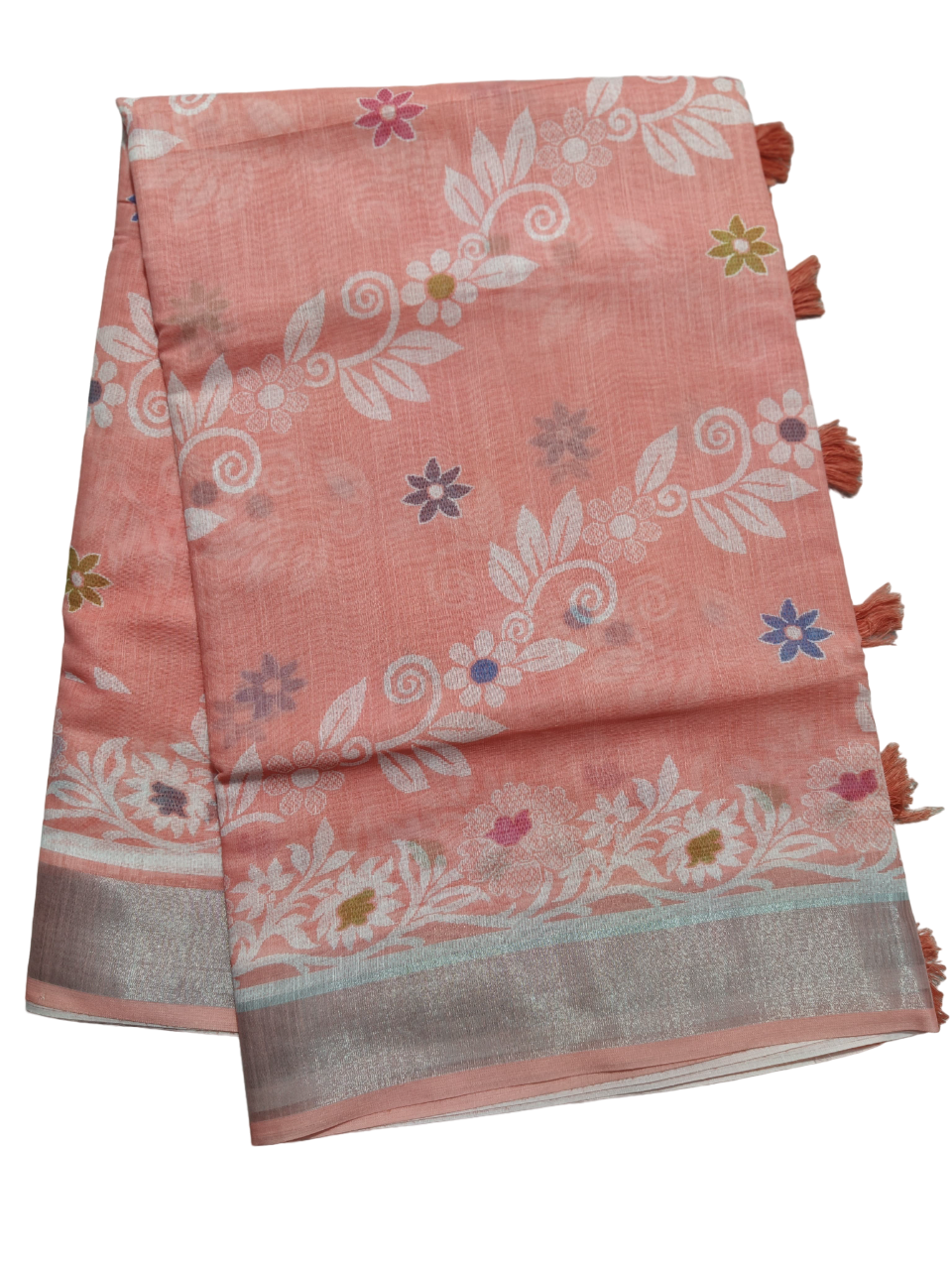 linen saree