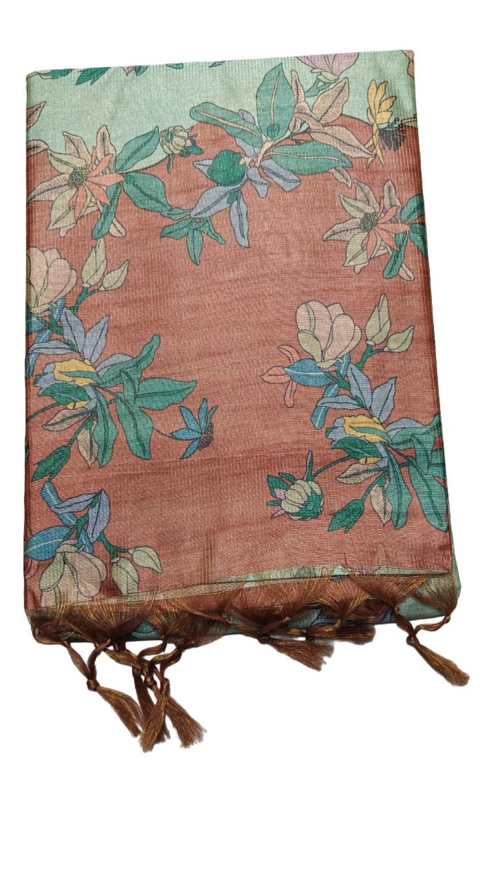 tussar silk saree 