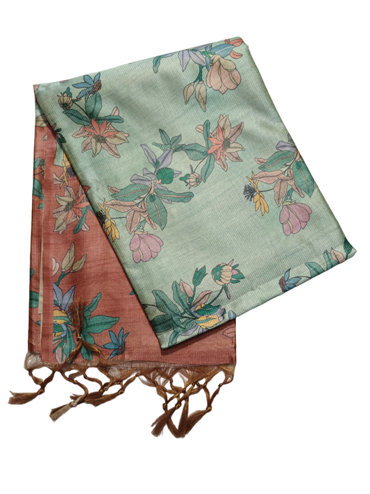 tussar silk saree 