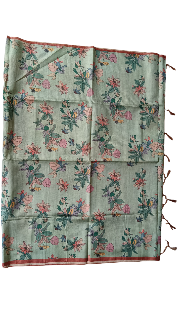 tussar silk saree 