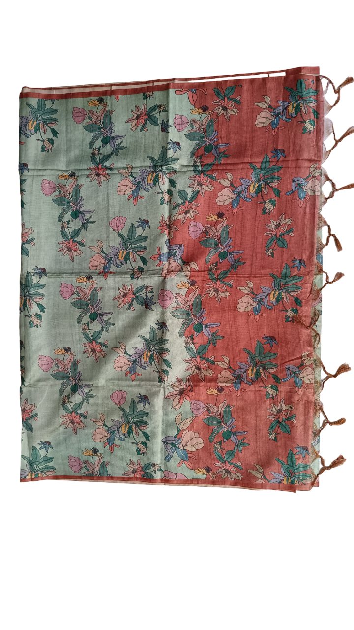 tussar silk saree 