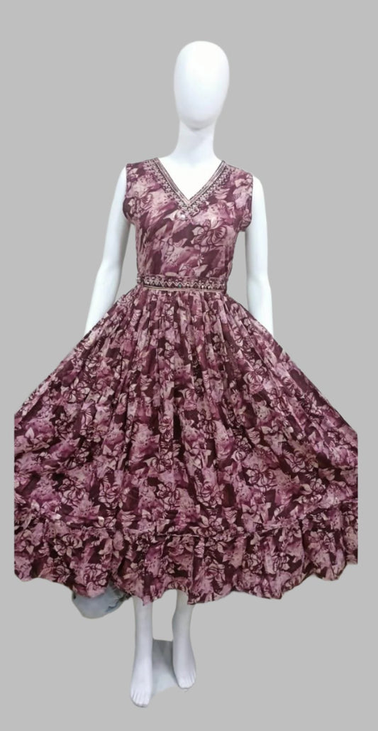 anarkali kurti 