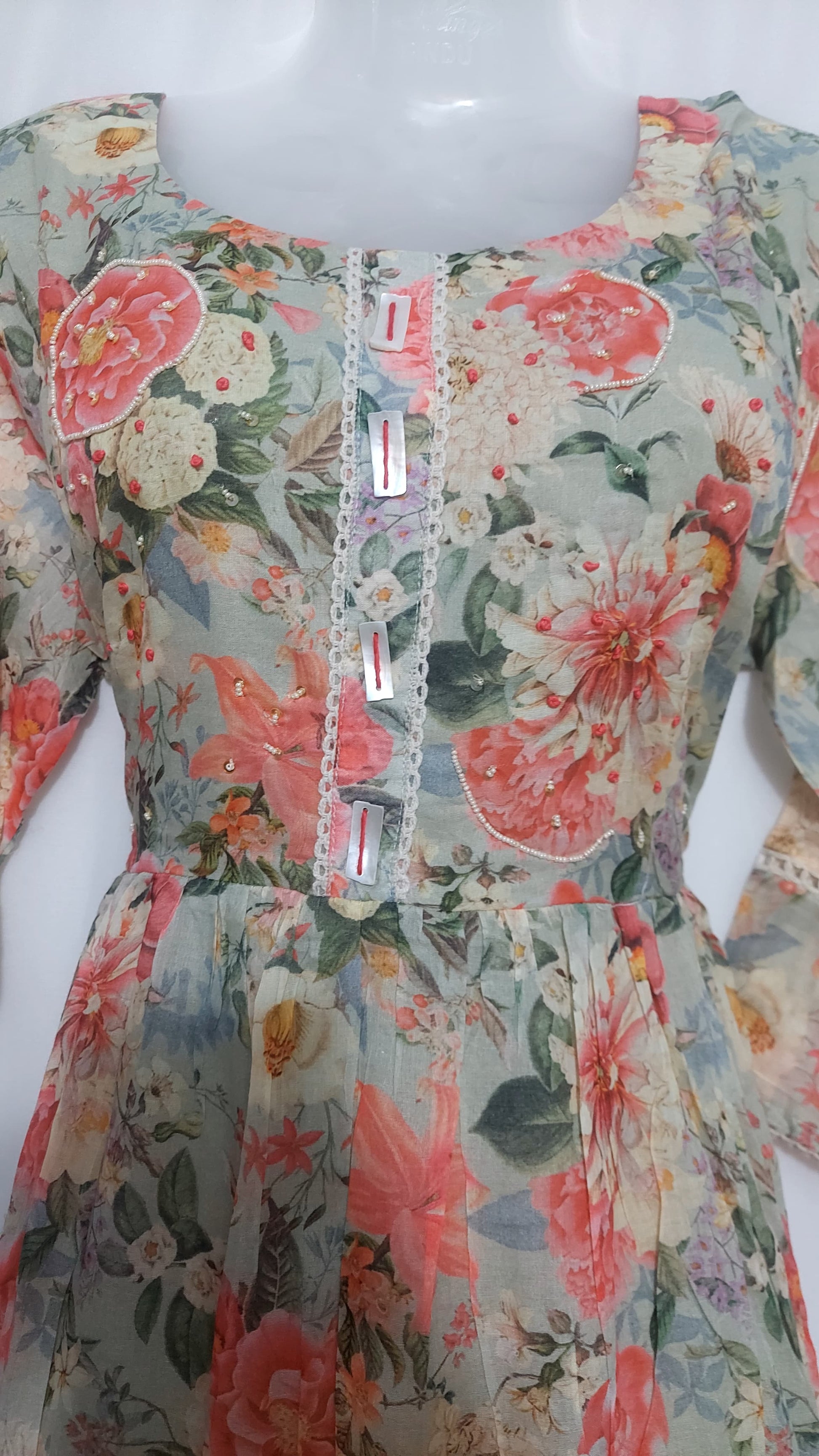 cotton anarkali kurti 