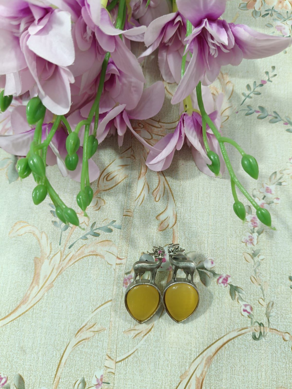 Buy Deer Drop Stud Earrings – Graceful and Unique Design Online