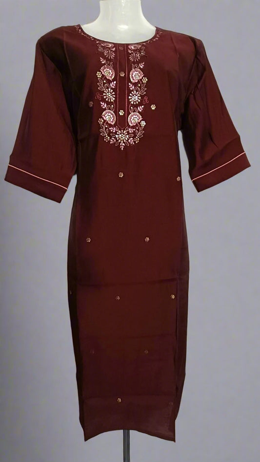  cotton silk kurti 