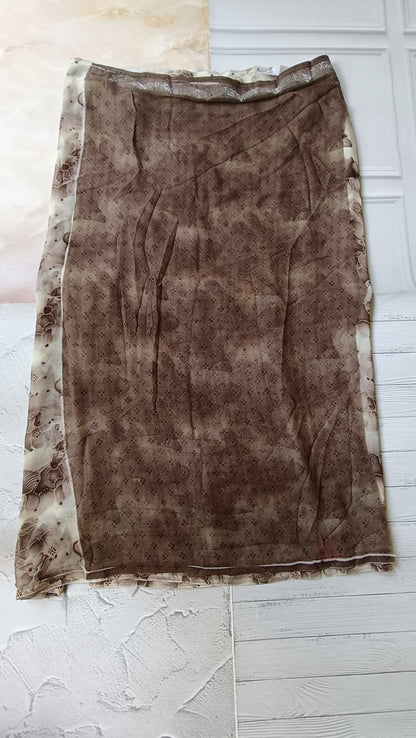 chiffon saree