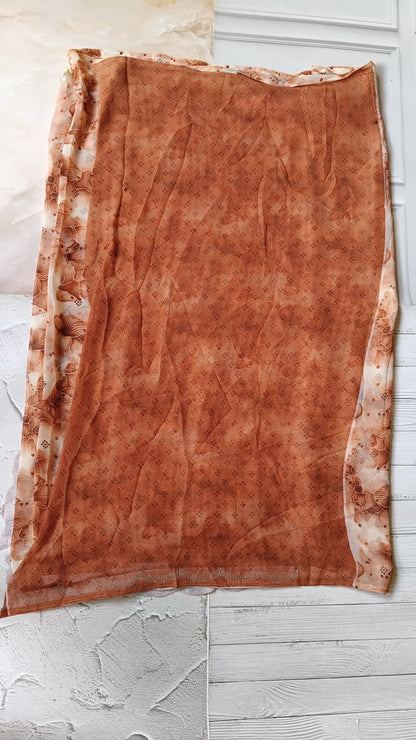 chiffon saree