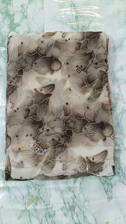 chiffon saree
