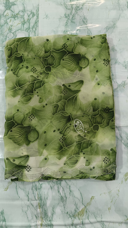 chiffon saree