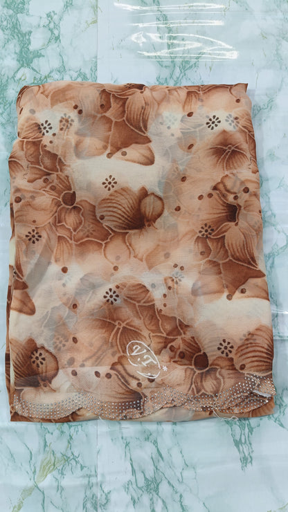 chiffon saree