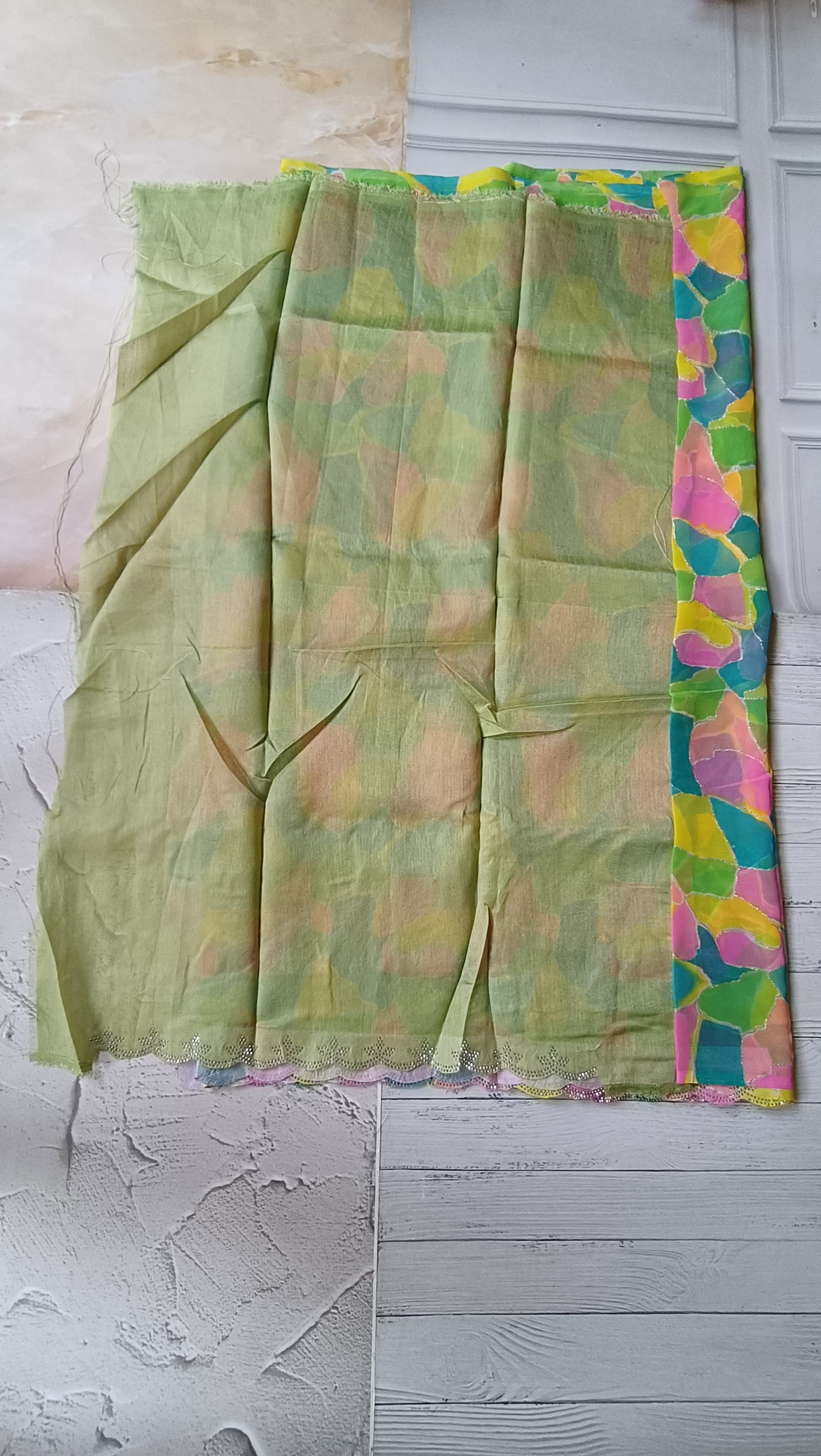 georgette saree sari 