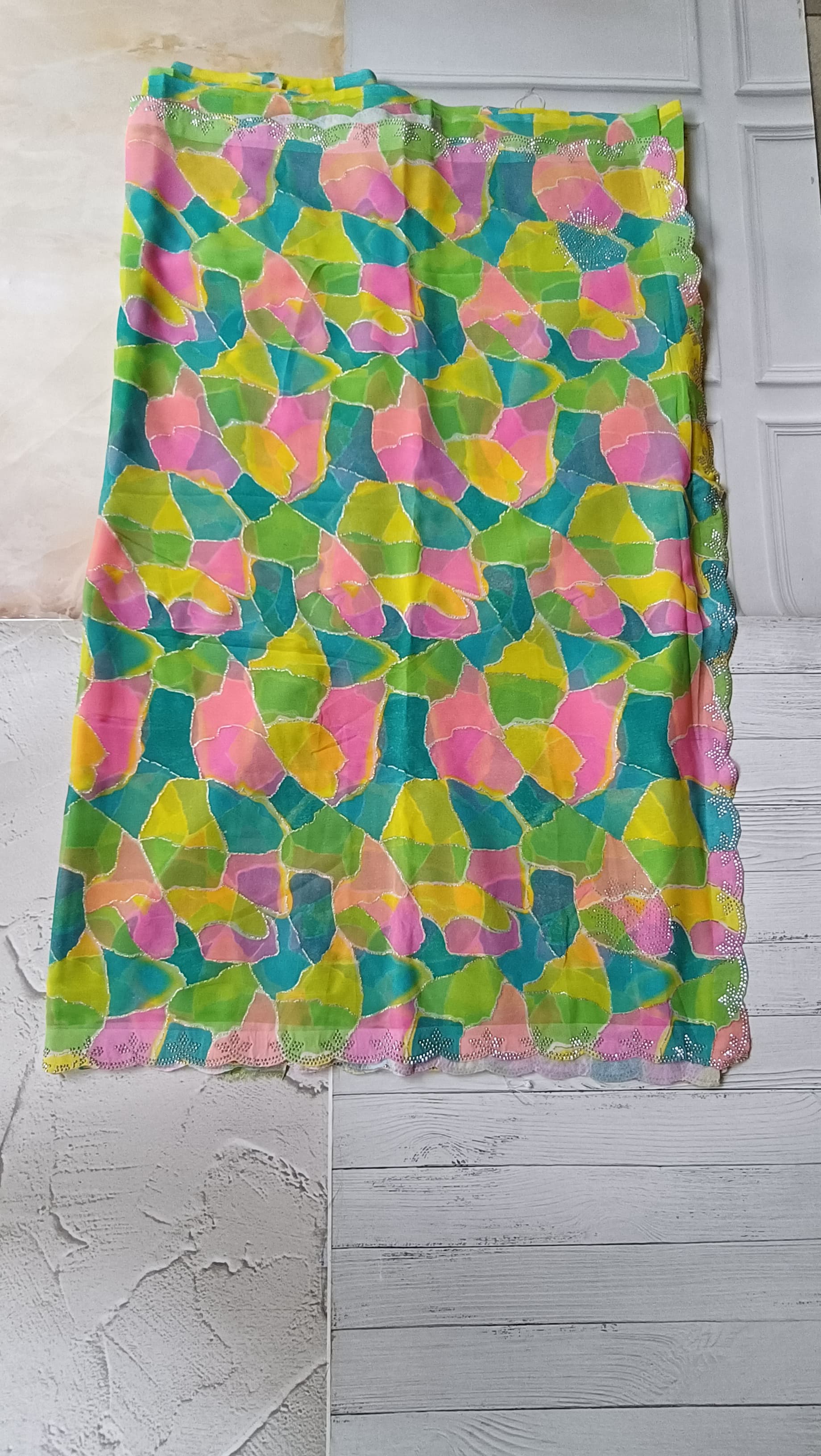 georgette saree sari 