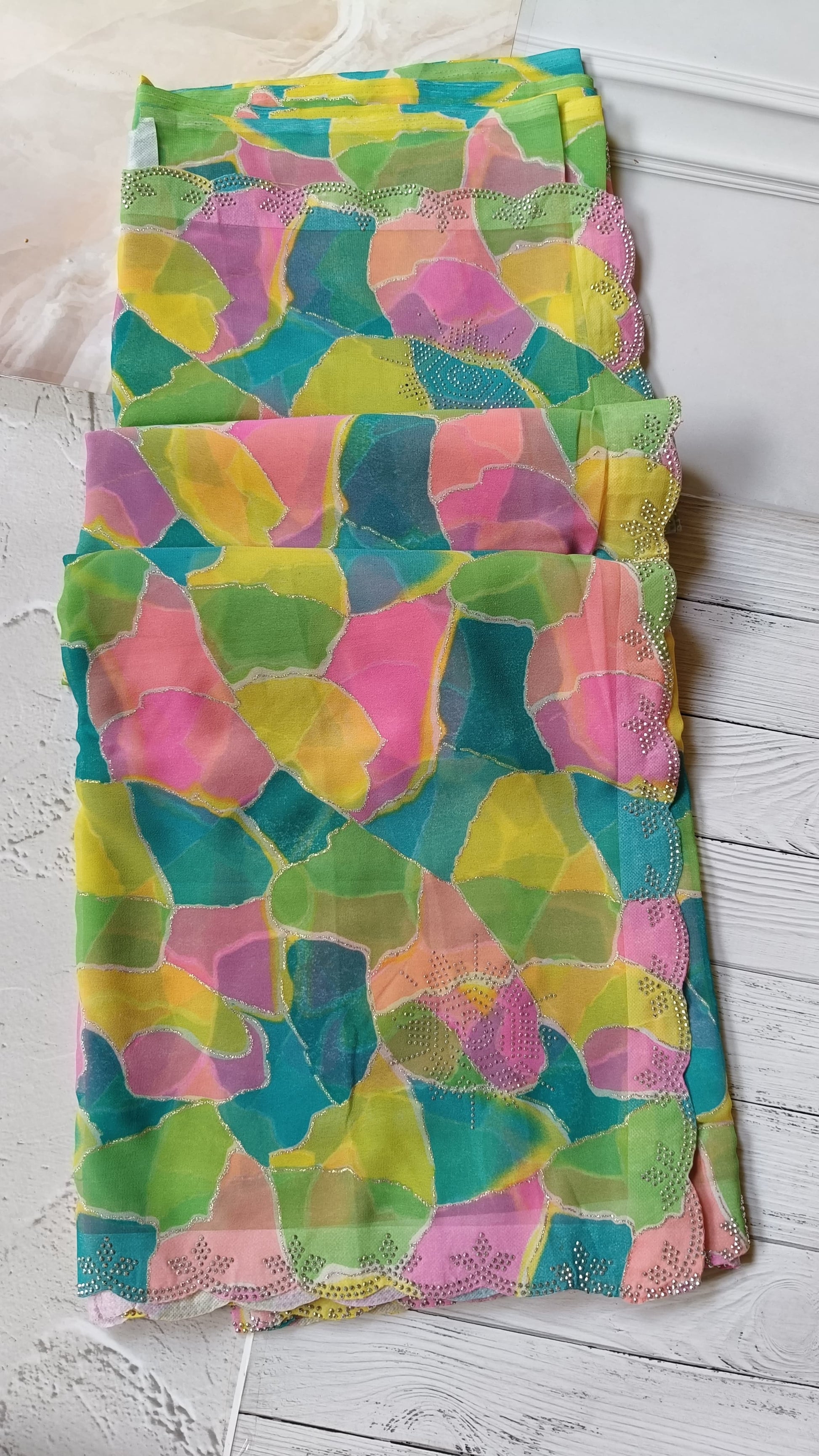 georgette saree sari 