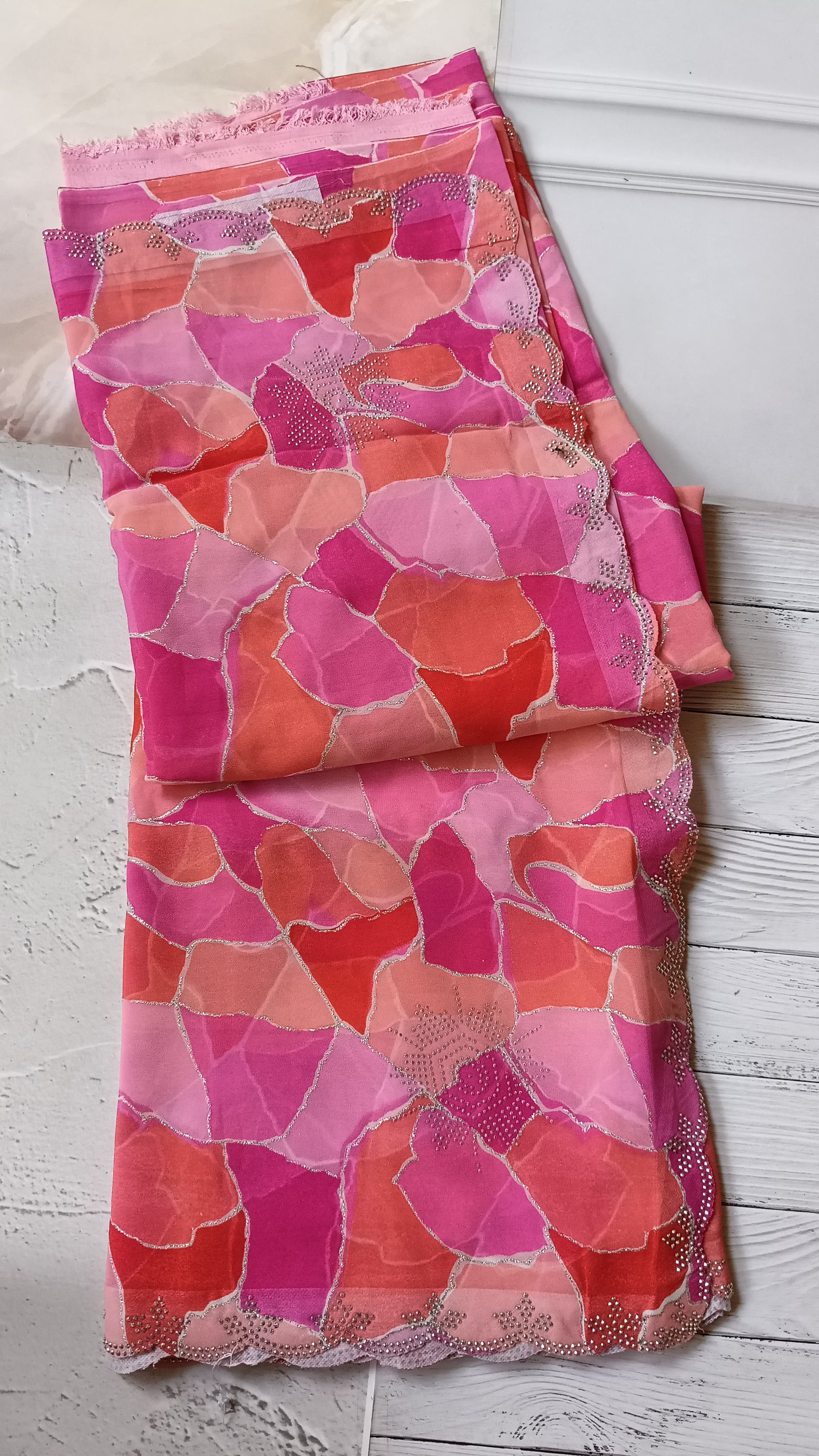 georgette saree sari 