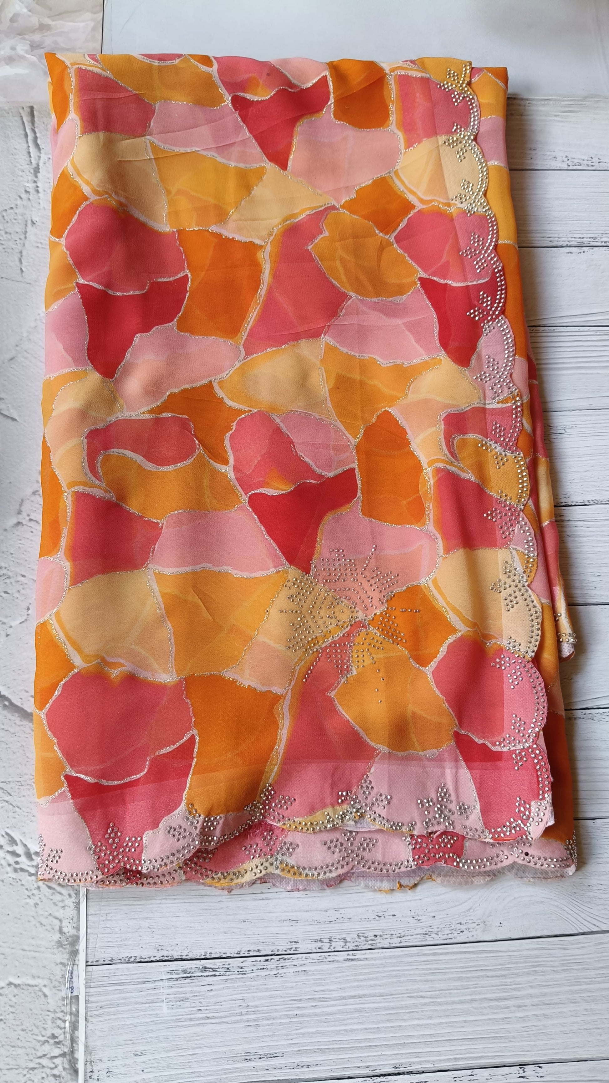 georgette saree sari 