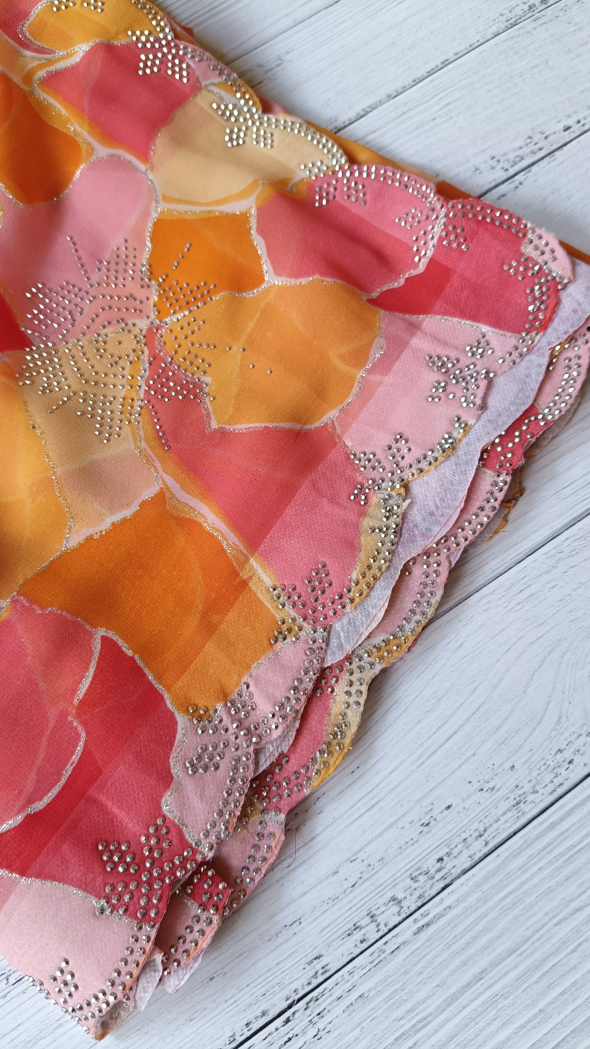 georgette saree sari 