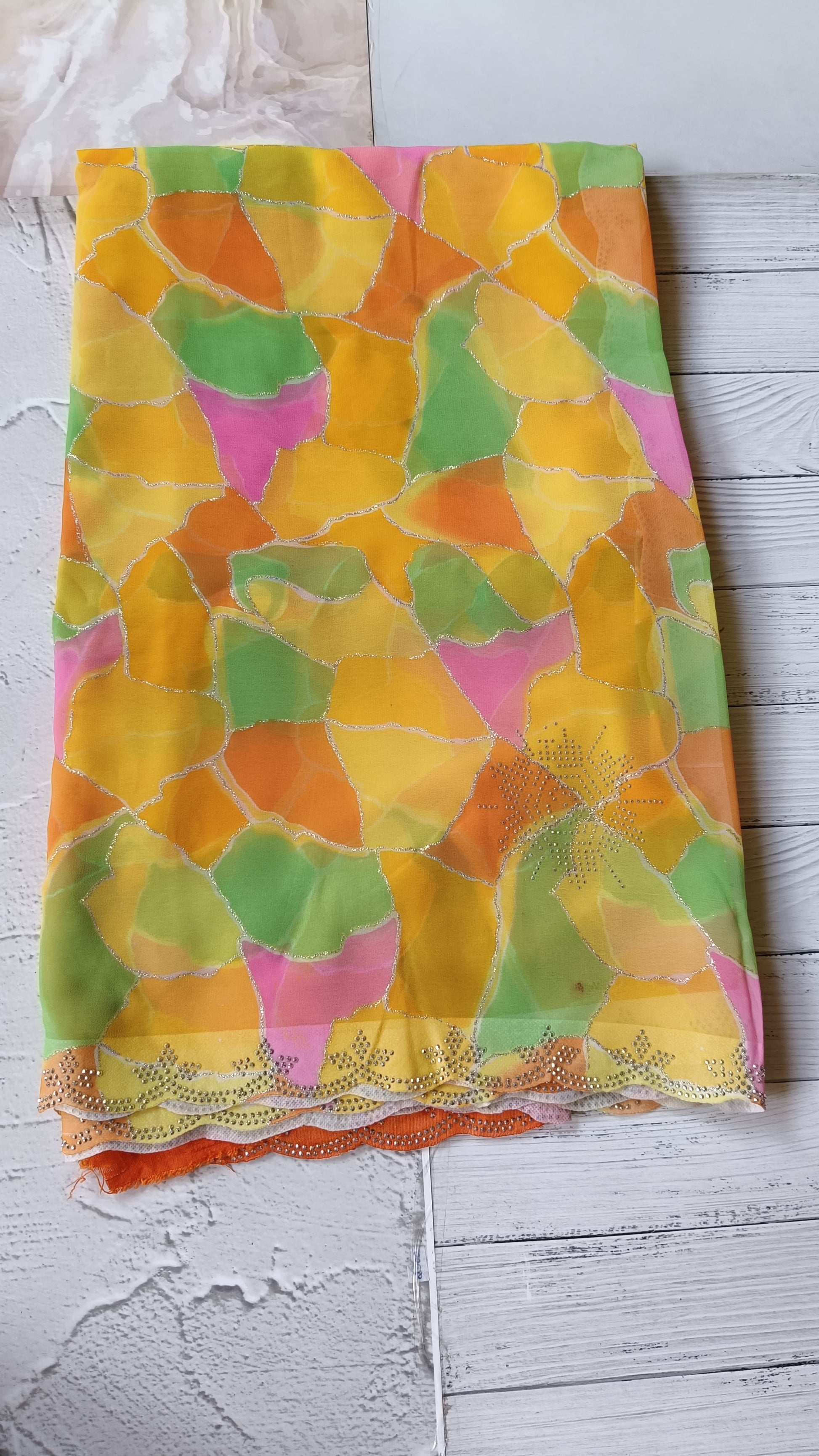 georgette saree sari 