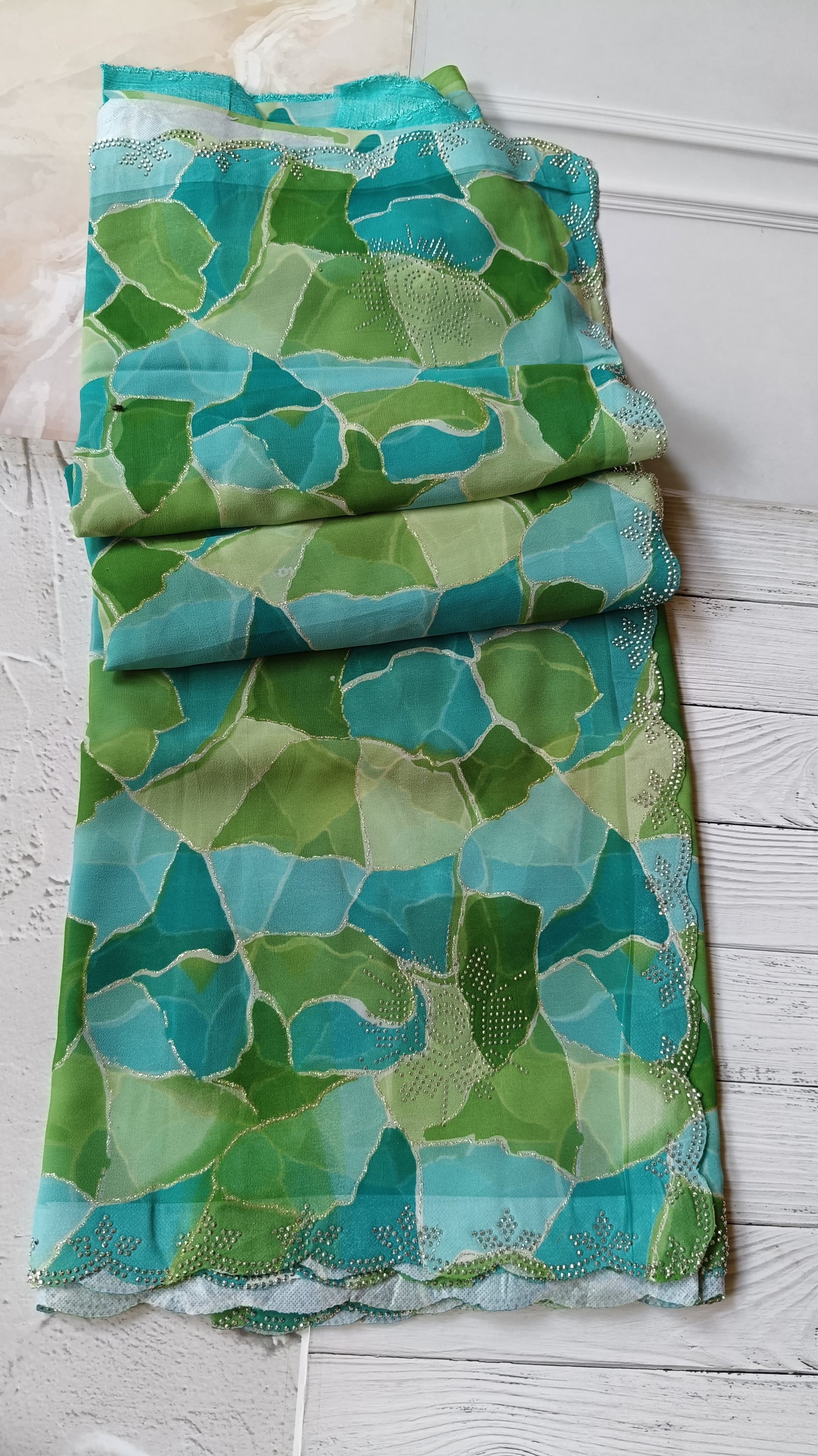 georgette saree sari 