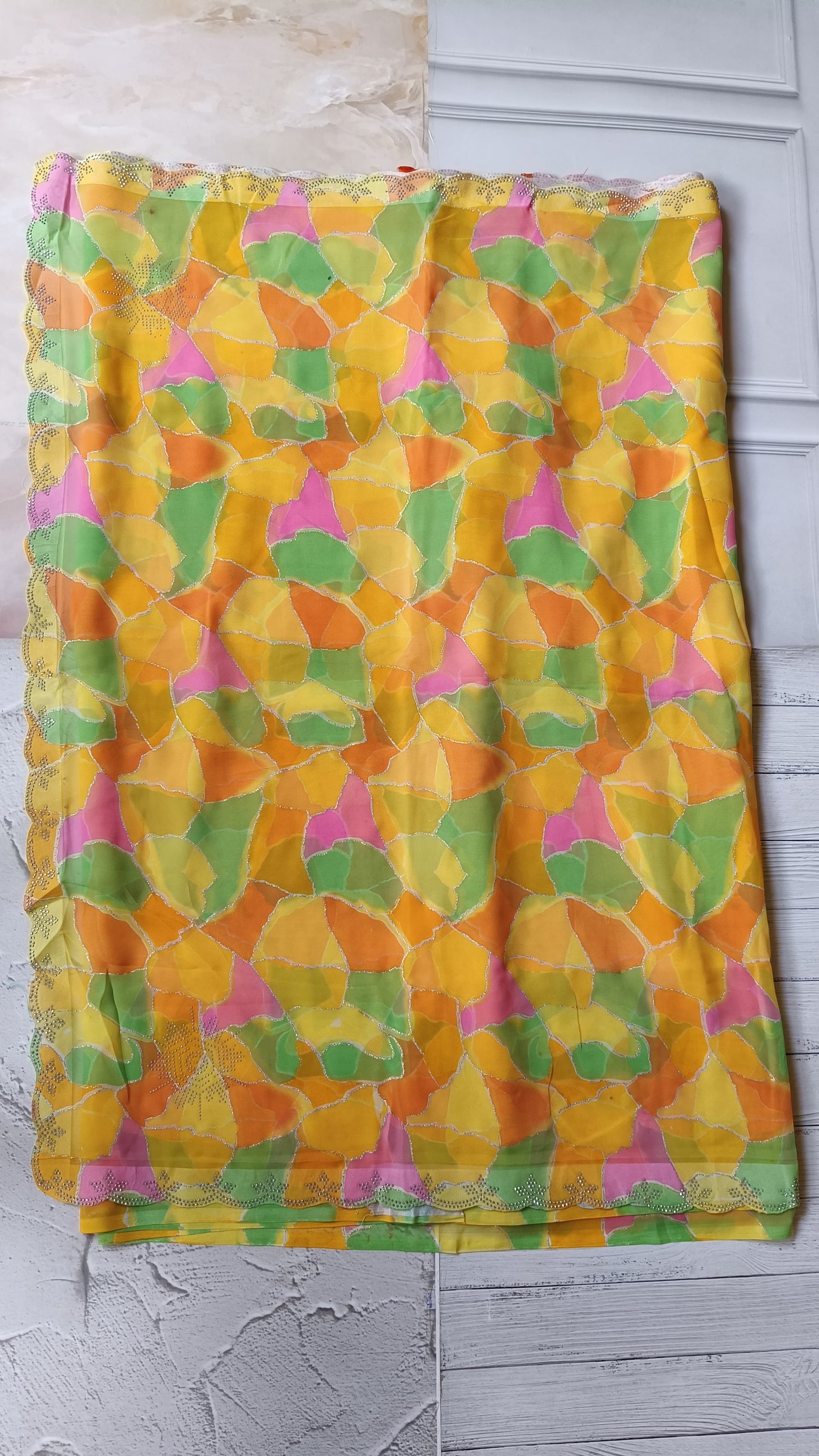 georgette saree sari 
