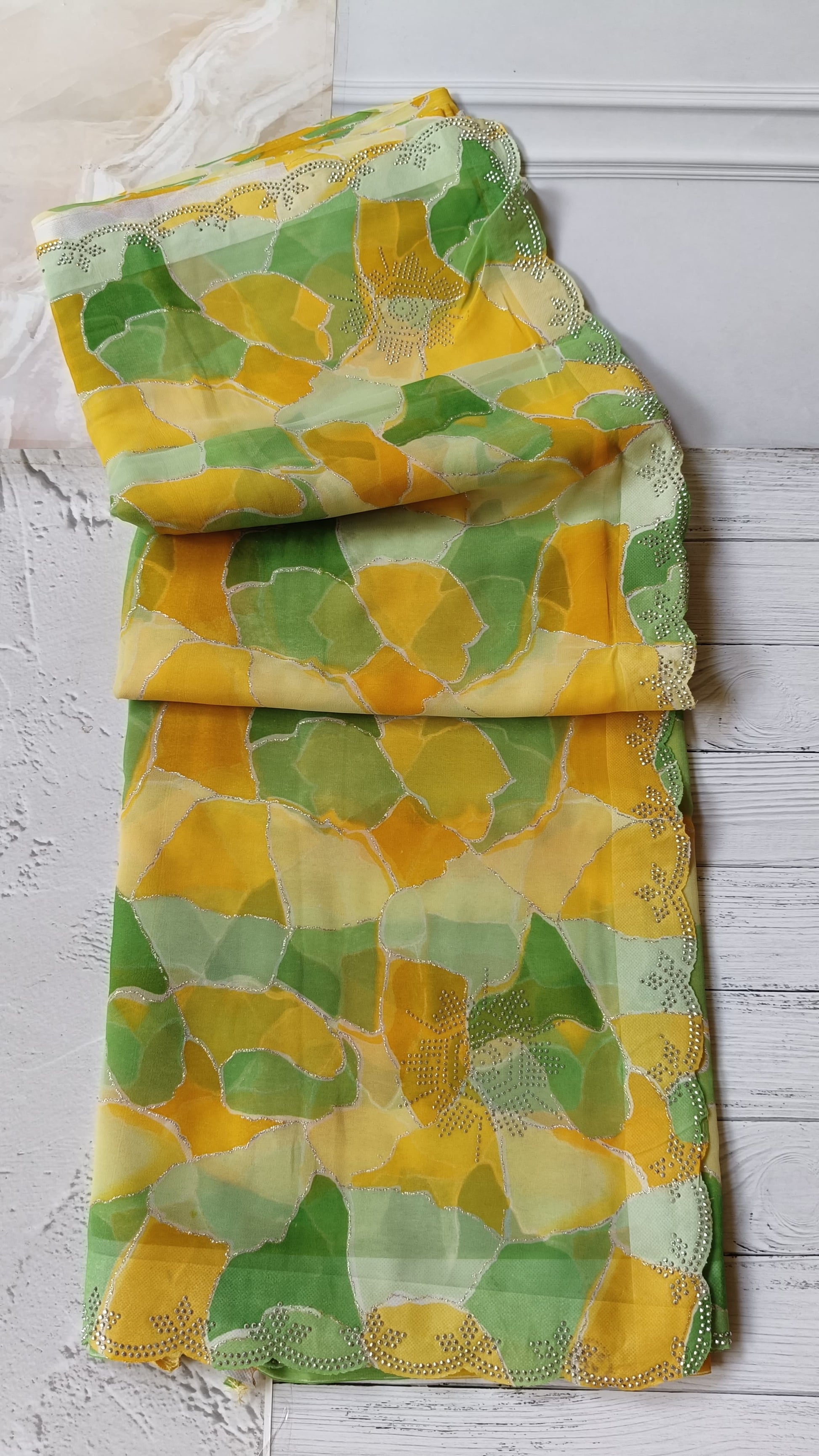 georgette saree sari 