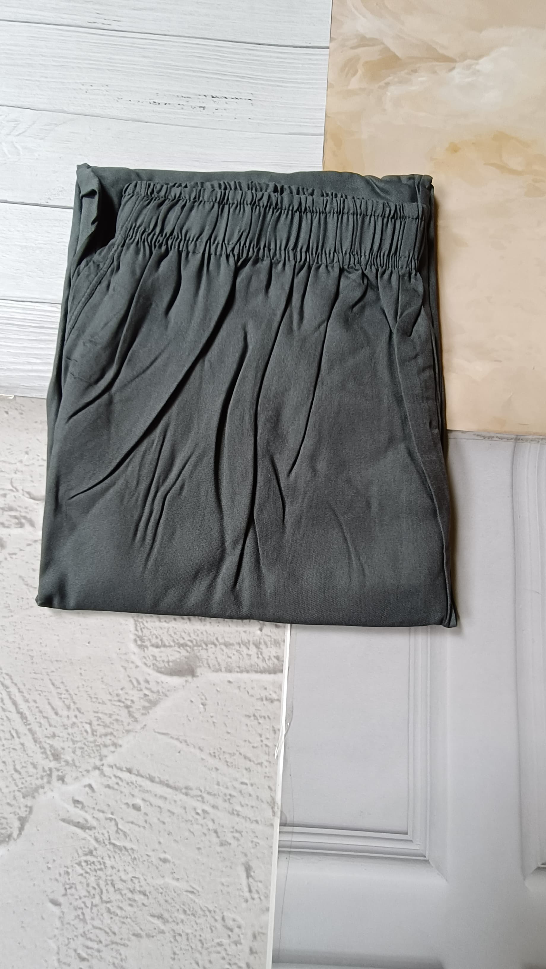 Comfortable Women's Cotton Straight Pants with Pockets