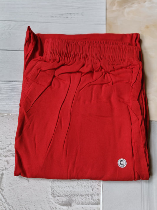Comfortable Women's Cotton Straight Pants with Pockets