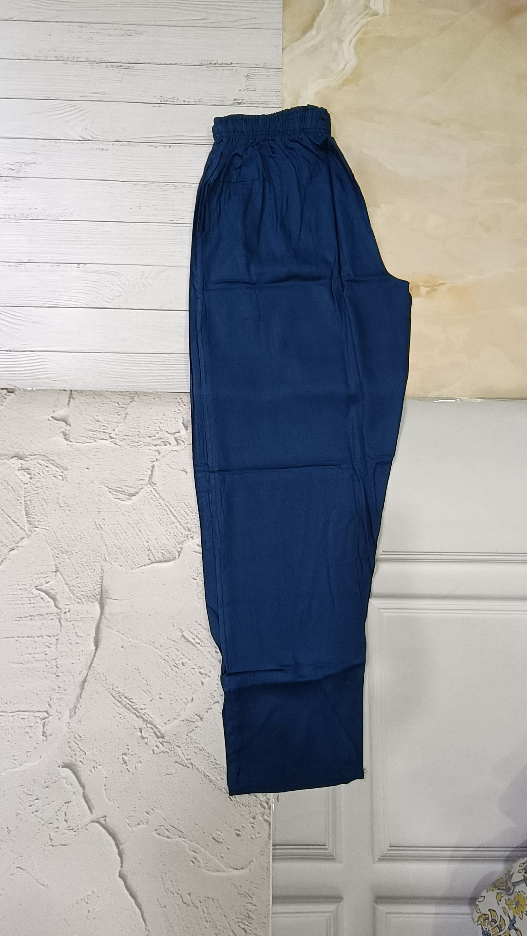 Comfortable Women's Cotton Straight Pants with Pockets