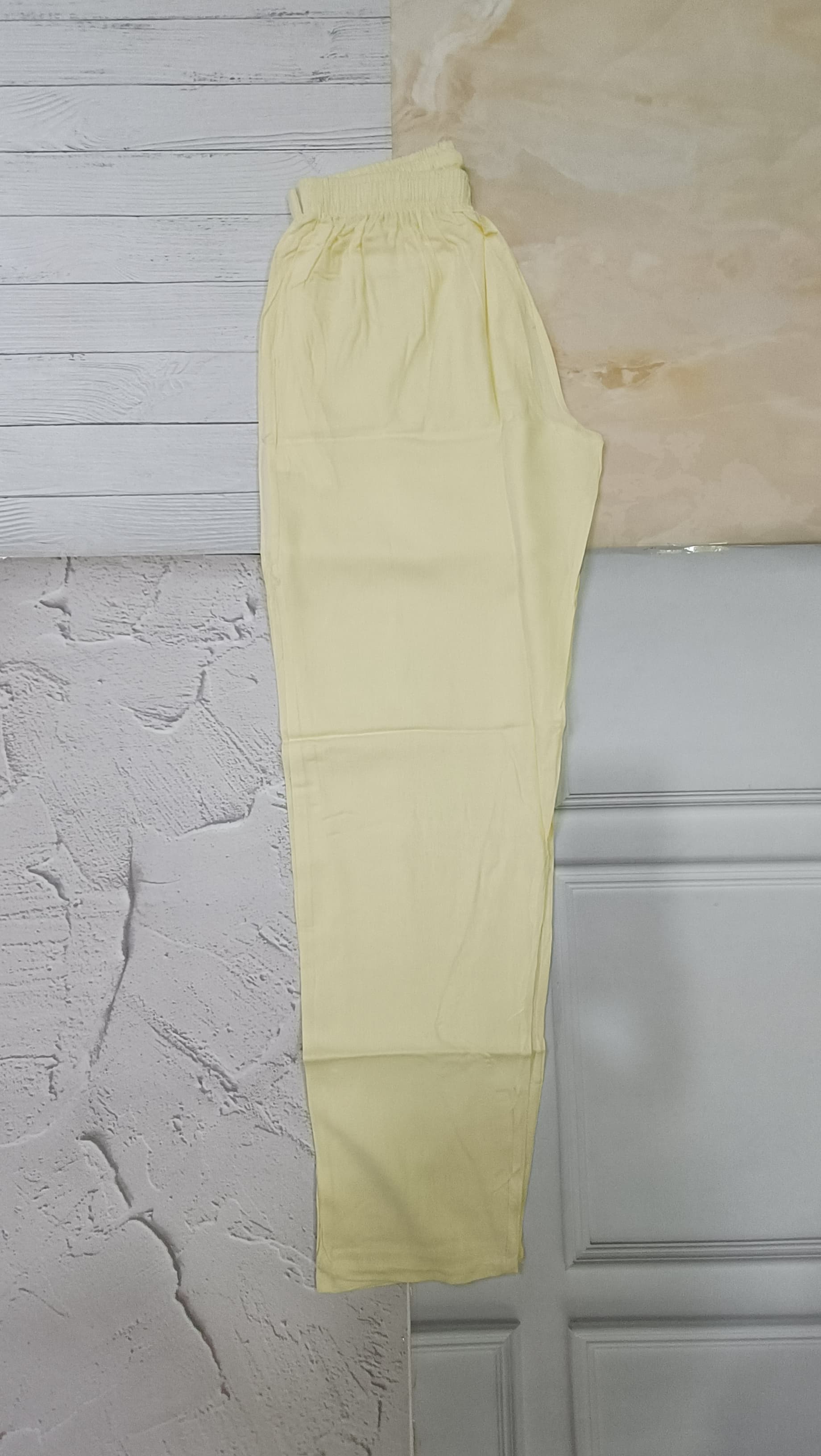 Comfortable Women's Cotton Straight Pants with Pockets