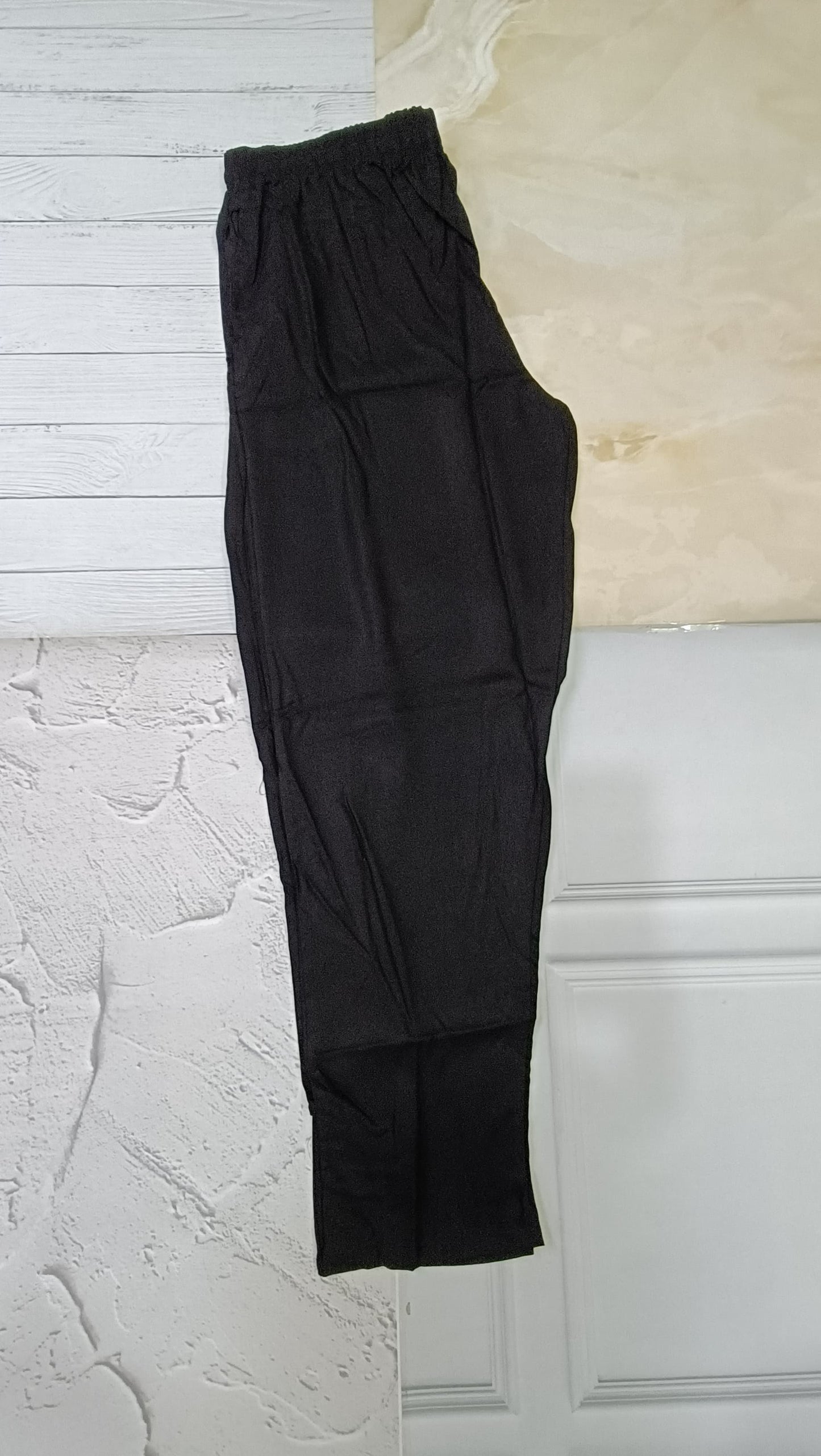 Comfortable Women's Cotton Straight Pants with Pockets